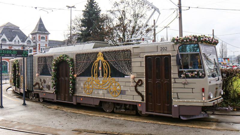 Idén is a miskolci villamos pályája lehet Európa legelbűvölőbb adventi közlekedési eszköze!