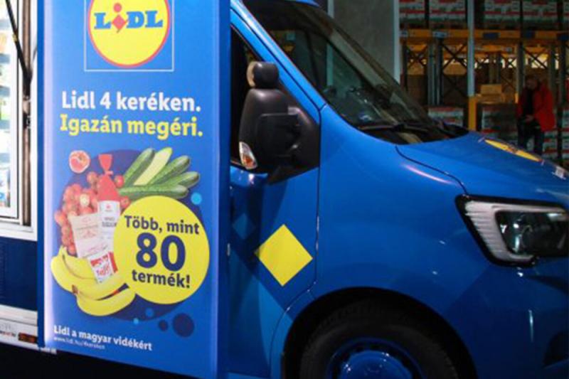Íme a lista: ezeken a településeken érkezik meg a Lidl mobil boltja.